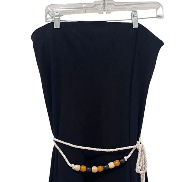 NWT Free People Peyton Maxi Tube Dress Black Size Large - Picture 6 of 11